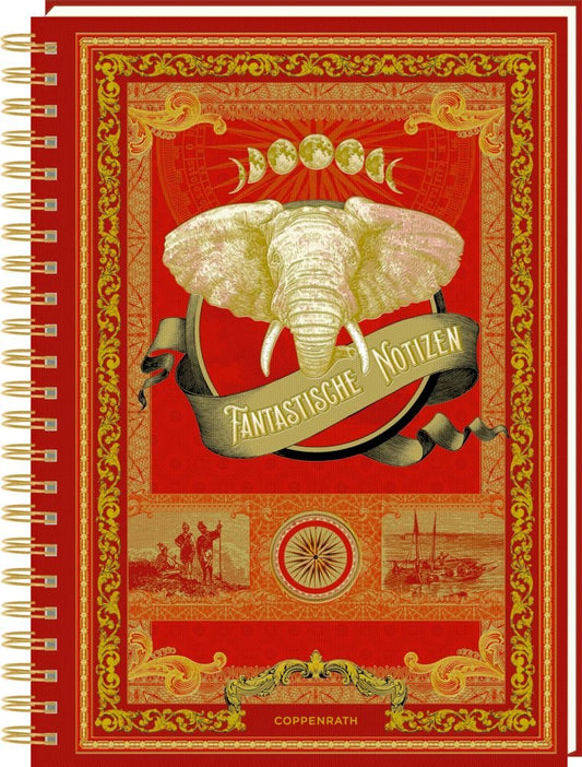 Ring note book A4 - Fantastic notes (Jules Verne) - The German Bookstore ZA