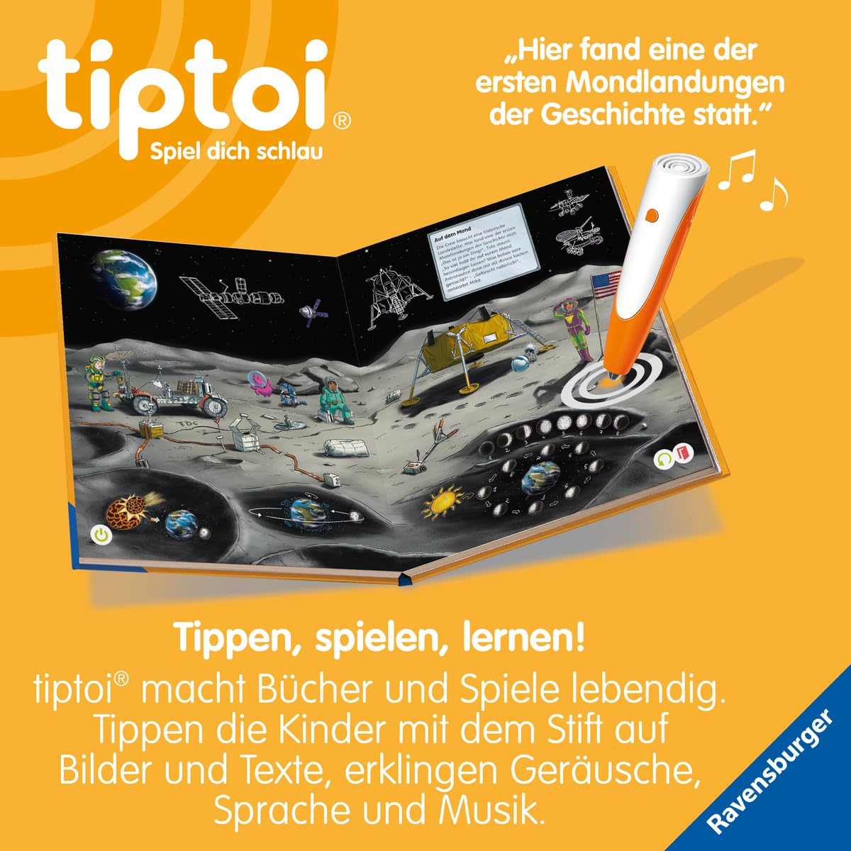 tiptoi Der Weltraum- Raumfahrt, Sterne und Planeten