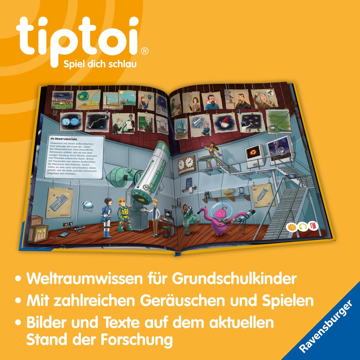 tiptoi Der Weltraum- Raumfahrt, Sterne und Planeten