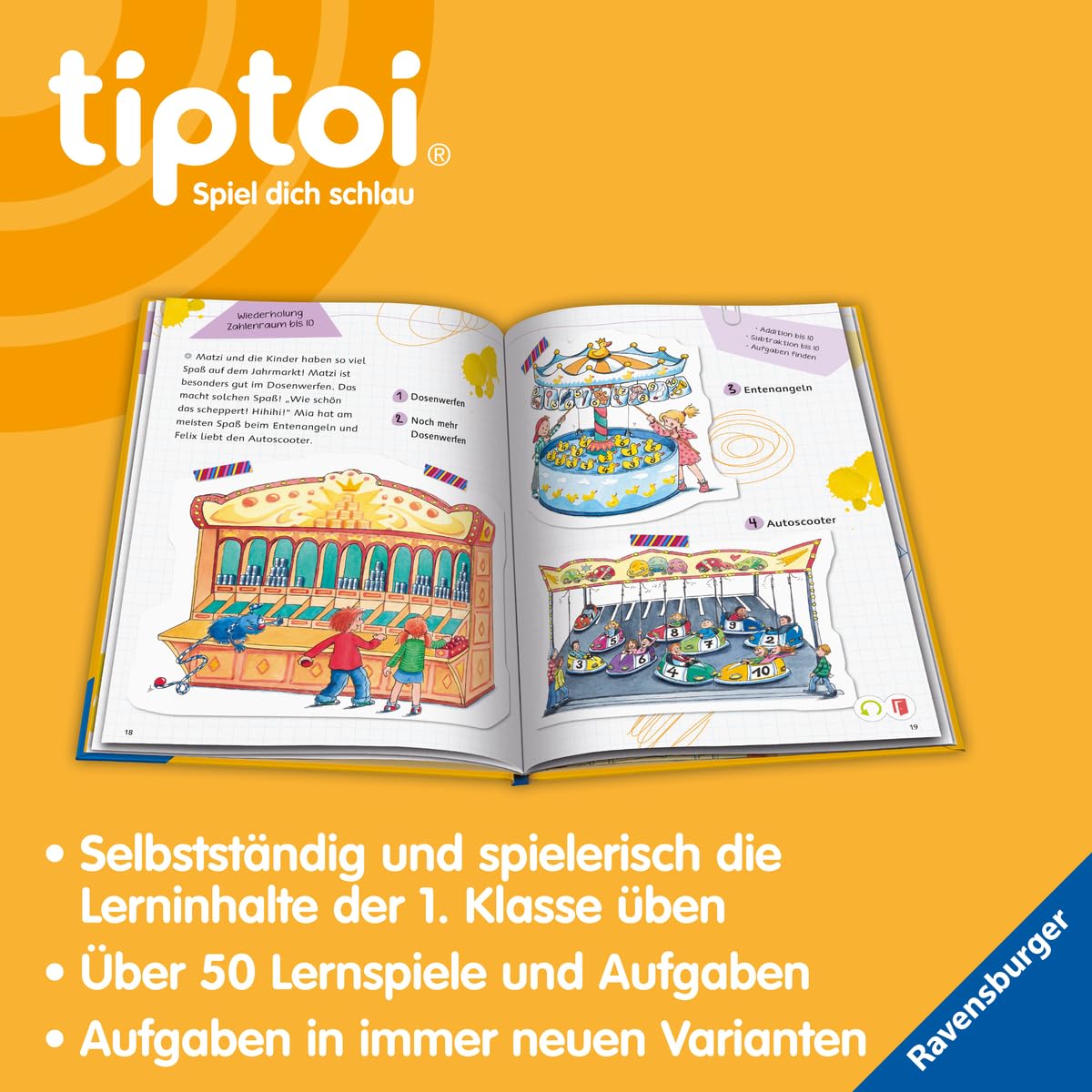 tiptoi® Lern mit mir! - Mathe 1. Klasse