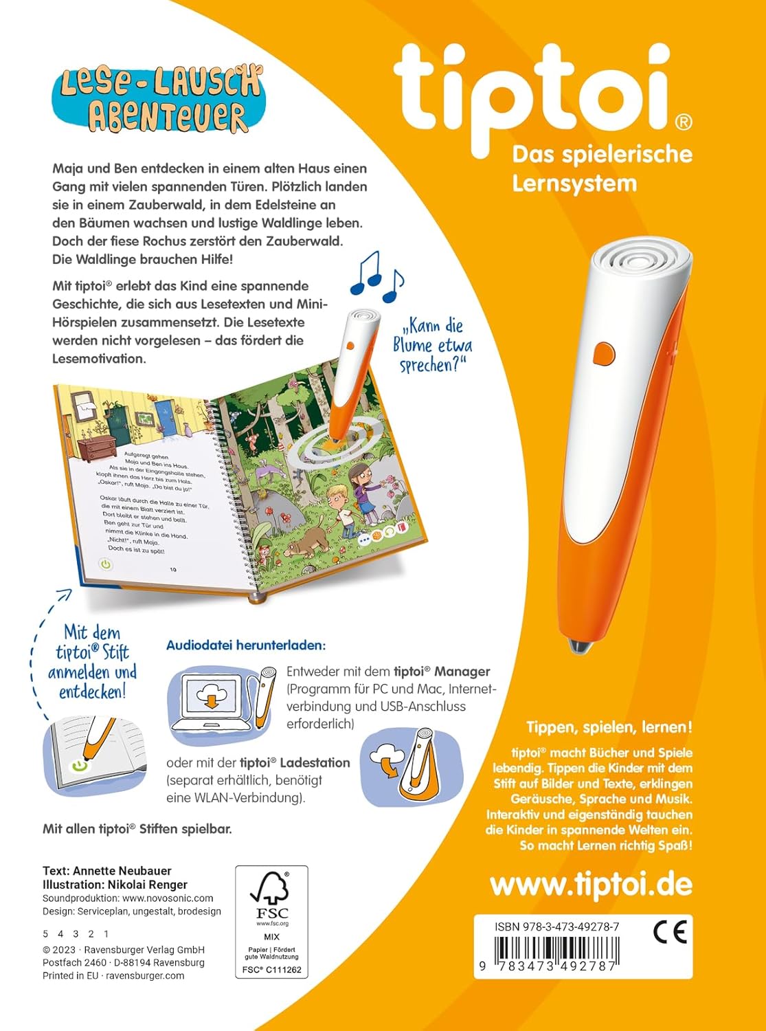 tiptoi Lese-Lausch-Abenteuer - Zauberwald