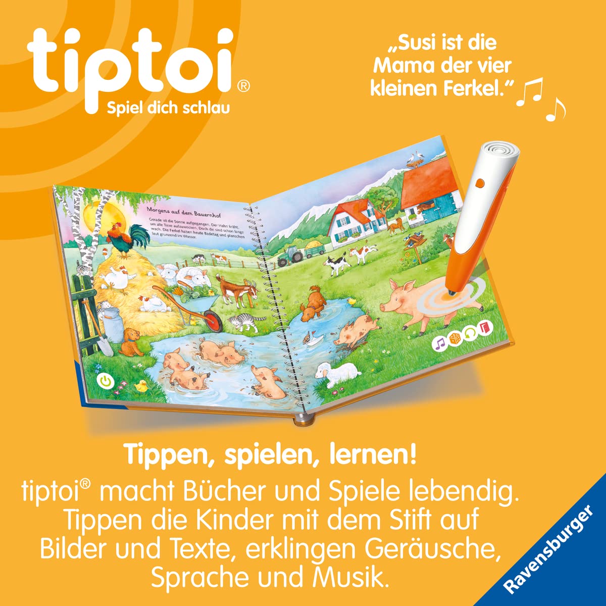 tiptoi Mein Wörter-Bilderbuch - Tiere