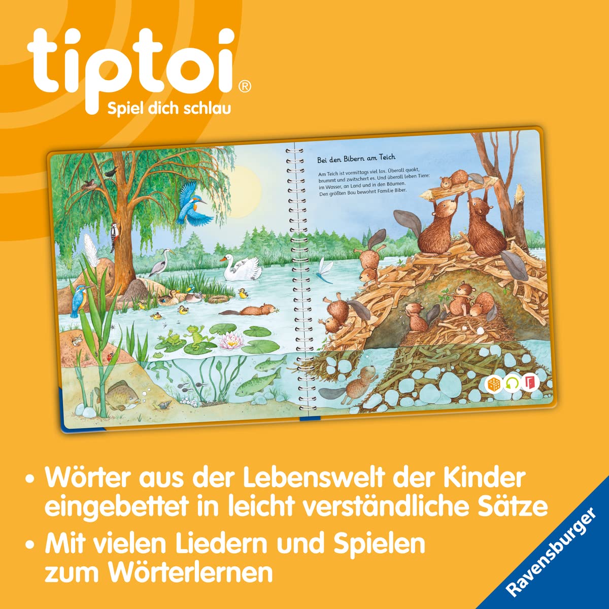 tiptoi Mein Wörter-Bilderbuch - Tiere