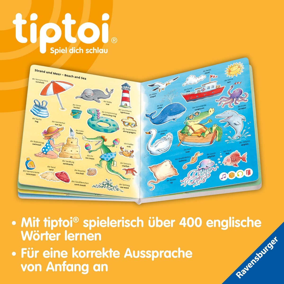 tiptoi Mein erstes Bild-Wörterbuch Deutsch-Englisch