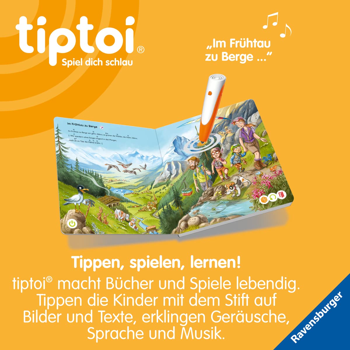 tiptoi Meine schönsten Lieder für unterwegs