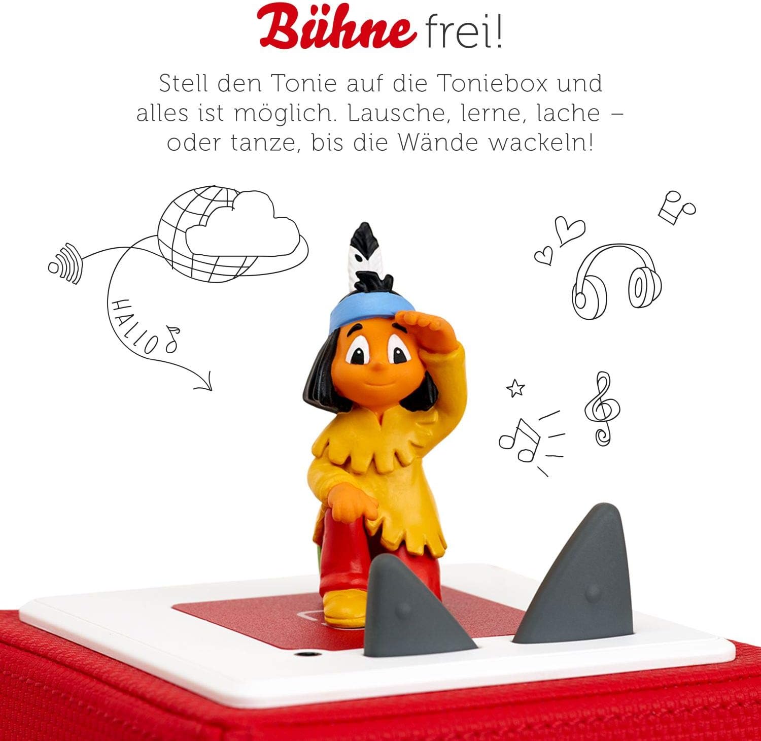 tonies Hörfiguren für Toniebox, Yakari – Best of Yakari