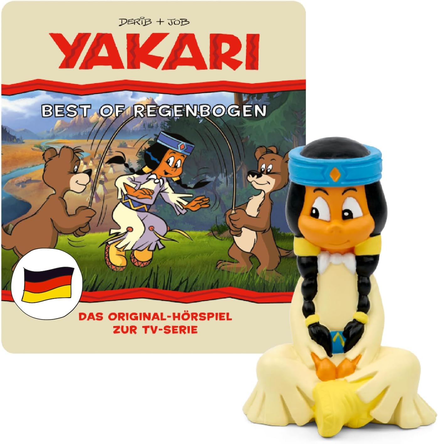 tonies Hörfigur für Toniebox, Yakari – Best of Regenbogen