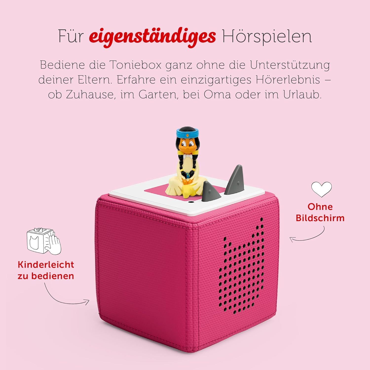 tonies Hörfigur für Toniebox, Yakari – Best of Regenbogen