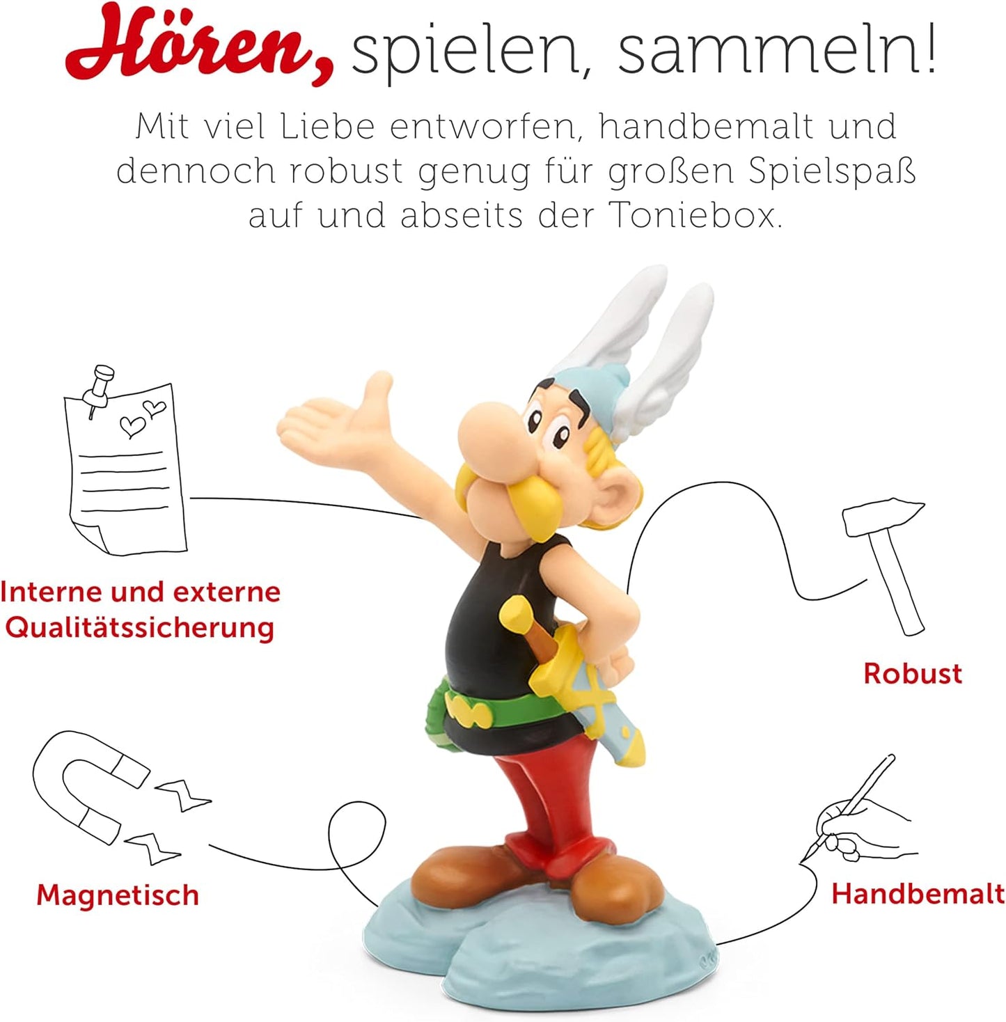 tonies Hörfigur für Toniebox, Asterix – Asterix der Gallier