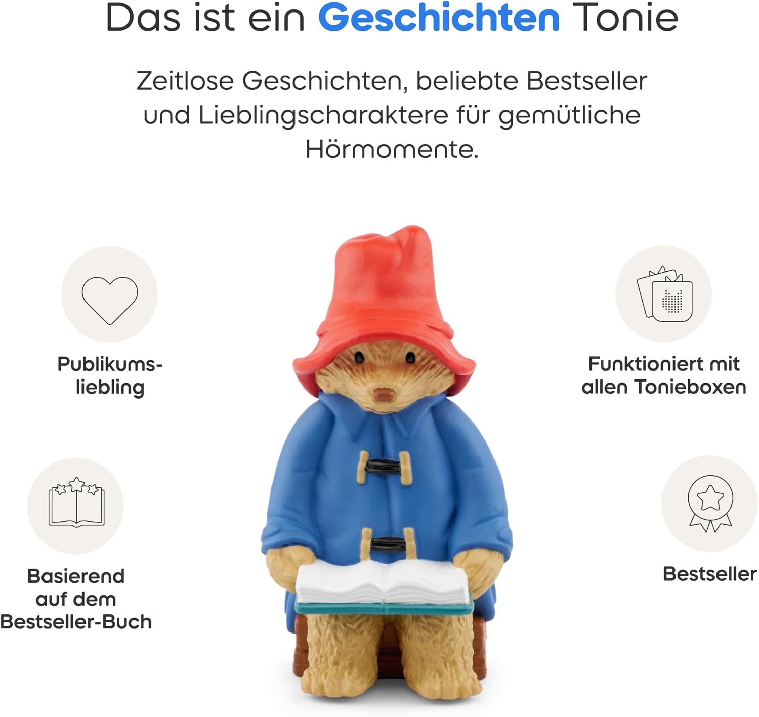 tonies Hörfigur für Toniebox, Paddington