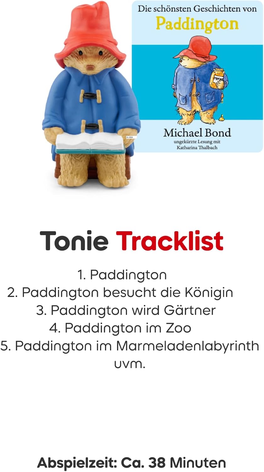 tonies Hörfigur für Toniebox, Paddington