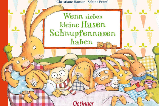 Wenn sieben kleine Hasen Schnupfennasen haben - The German Bookstore ZA