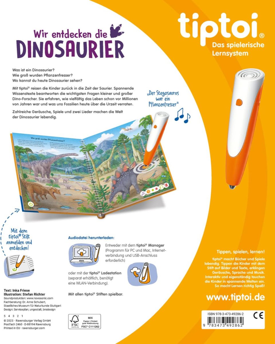 Wir entdecken die Dinosaurier - The German Bookstore ZA